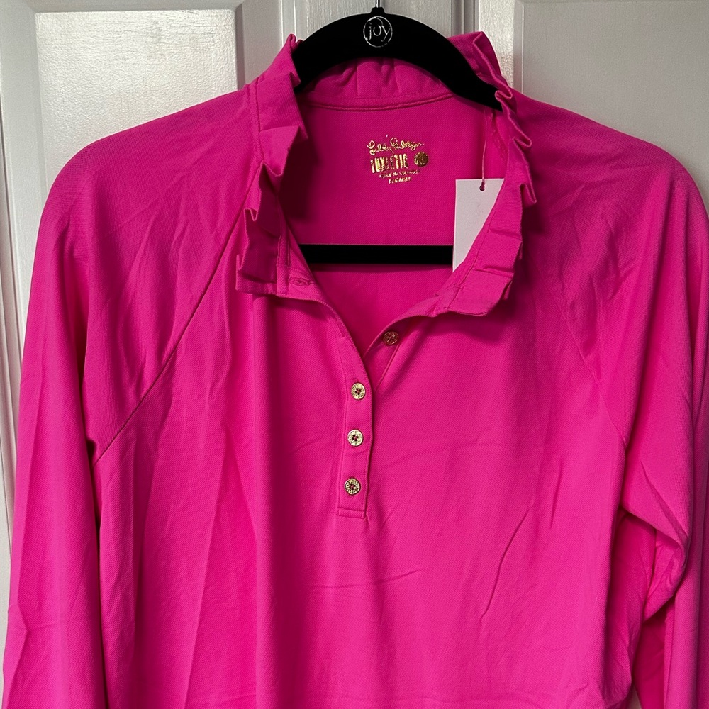 Lily Pulitzer, long sleeve, pink ladies, extra large new with tags